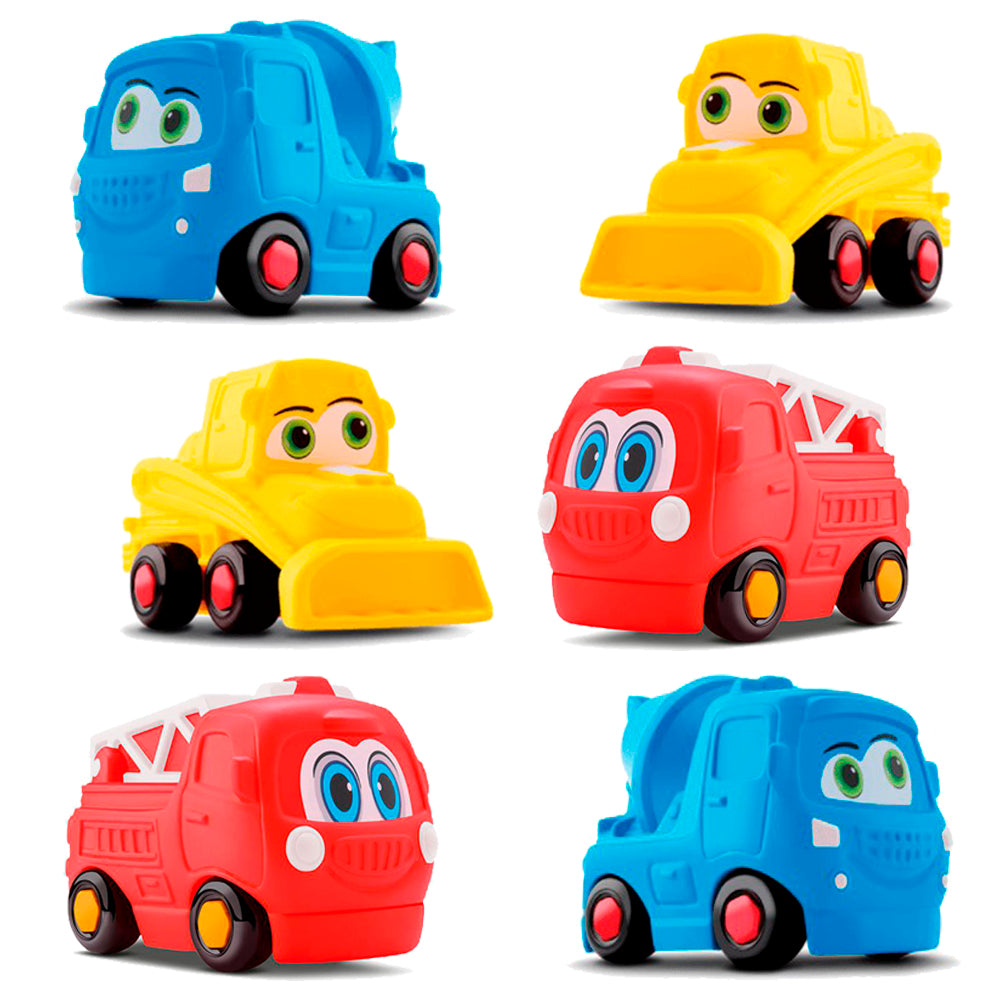 Kit Transporte Worker Flutuantes Para Piscina - 6 Unidades - Natação Infantil