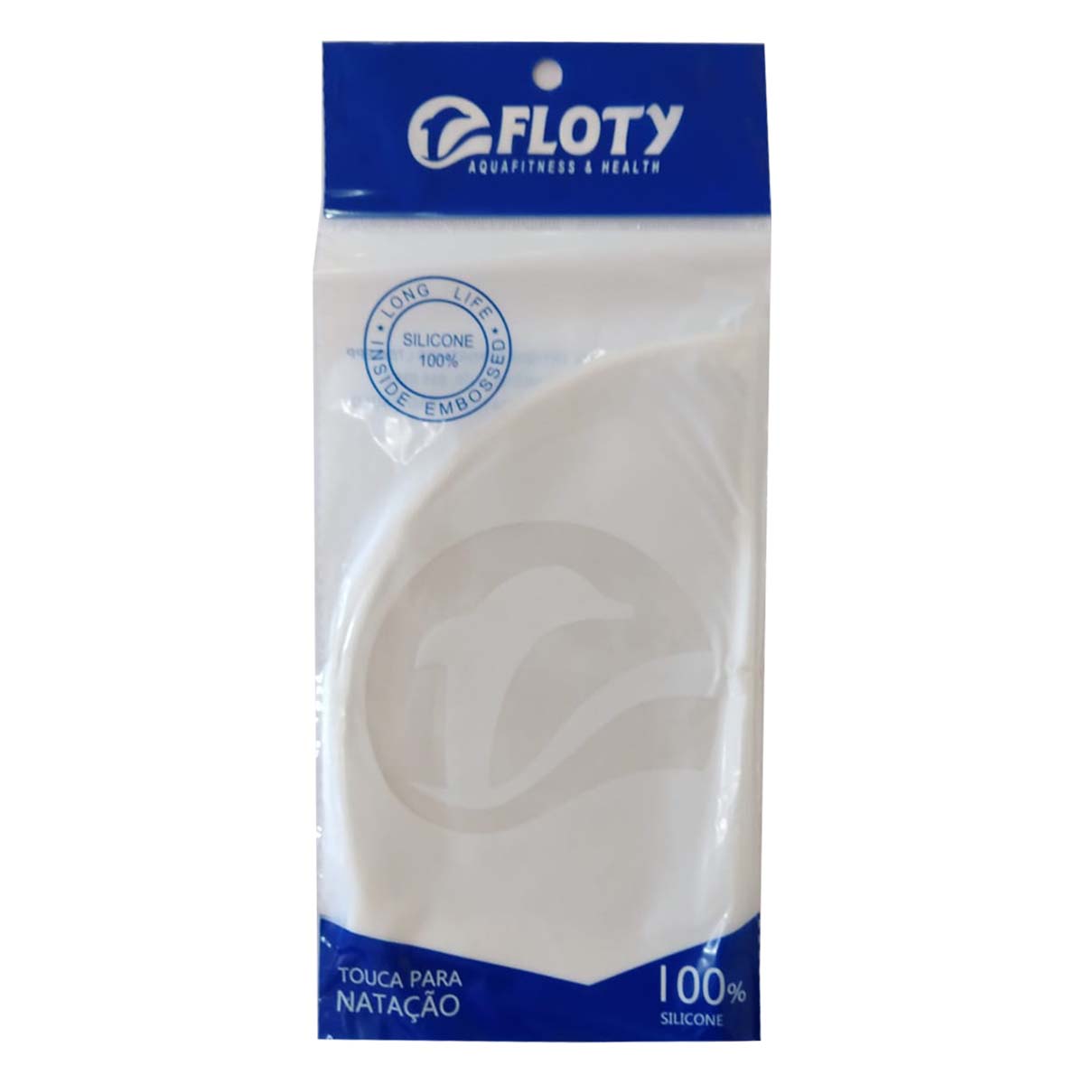 Touca De Natação Silicone Clean - Cinza
