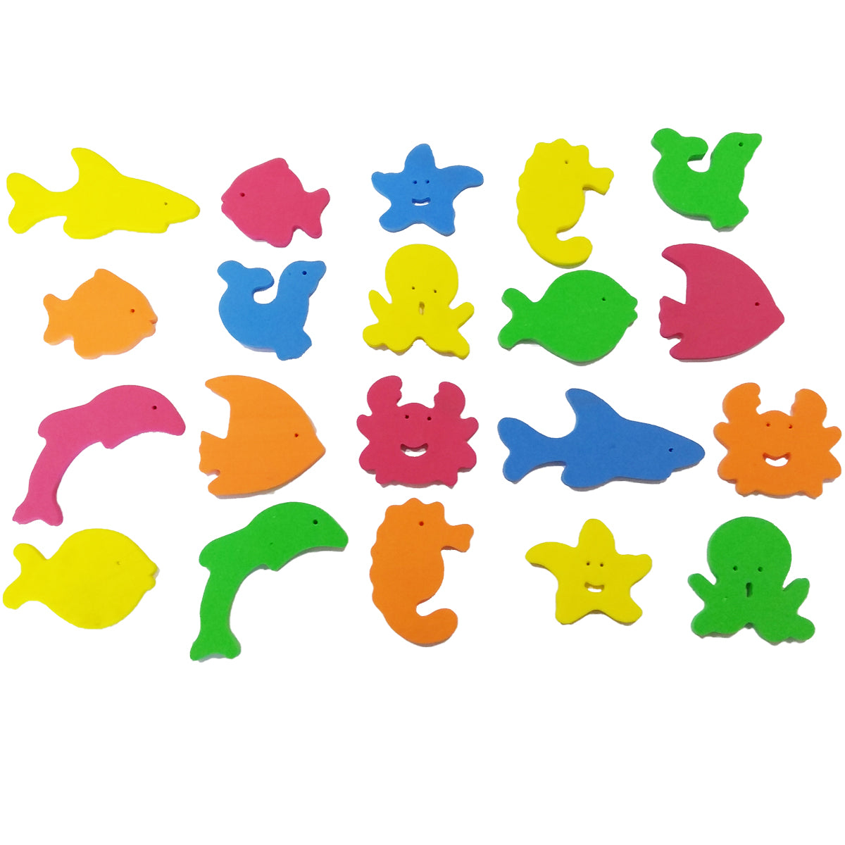 Kit Miniaturas Flutuantes Para Piscina - 20 Unidades - Natação Infantil