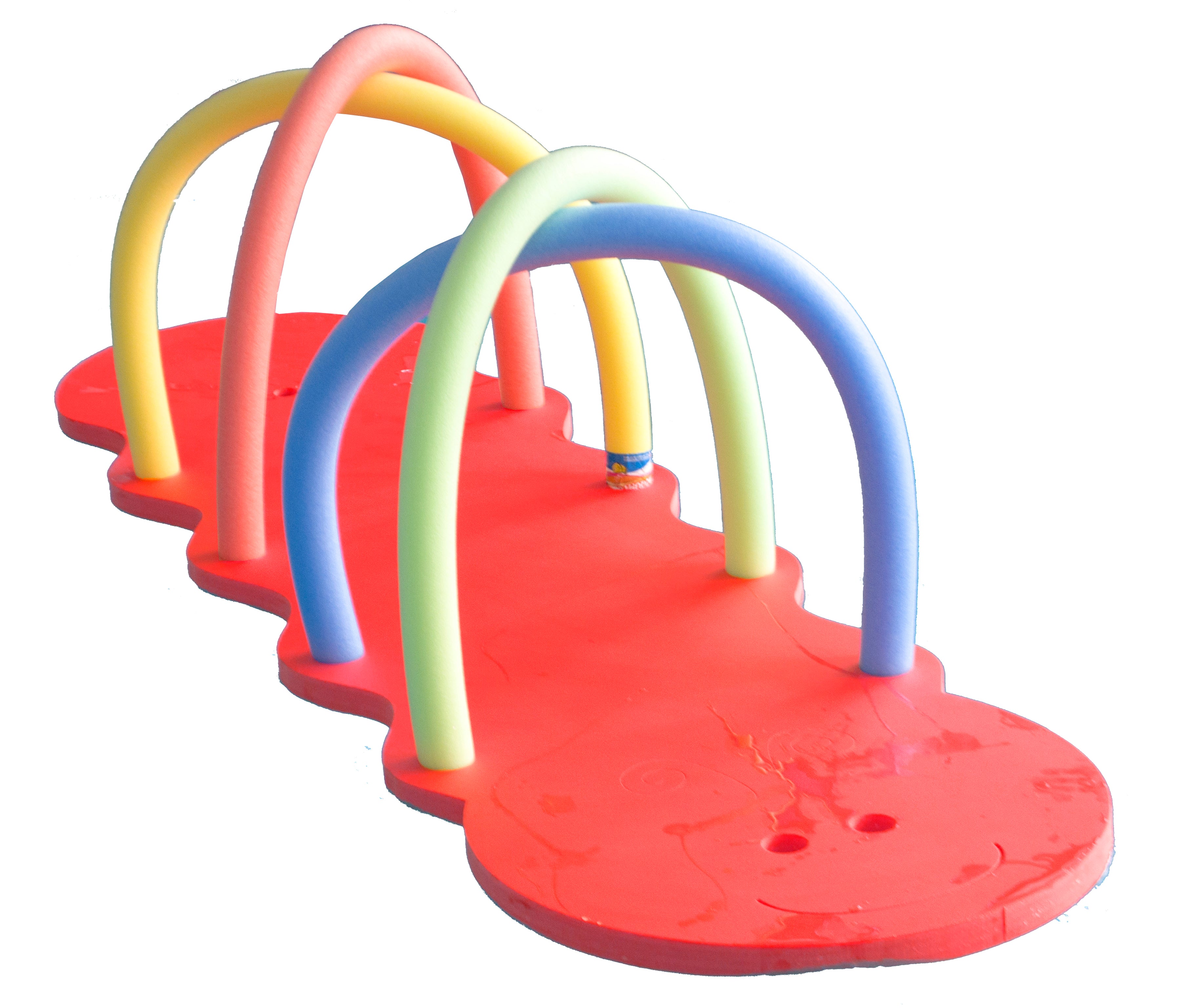 Lagarta - Tapete Flutuante Para Piscina - Vermelha