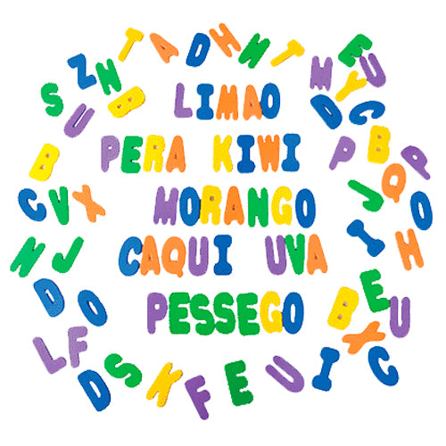 Kit Salada De Frutas Flutuante Para Piscina - 146 Unidades - Natação Infantil